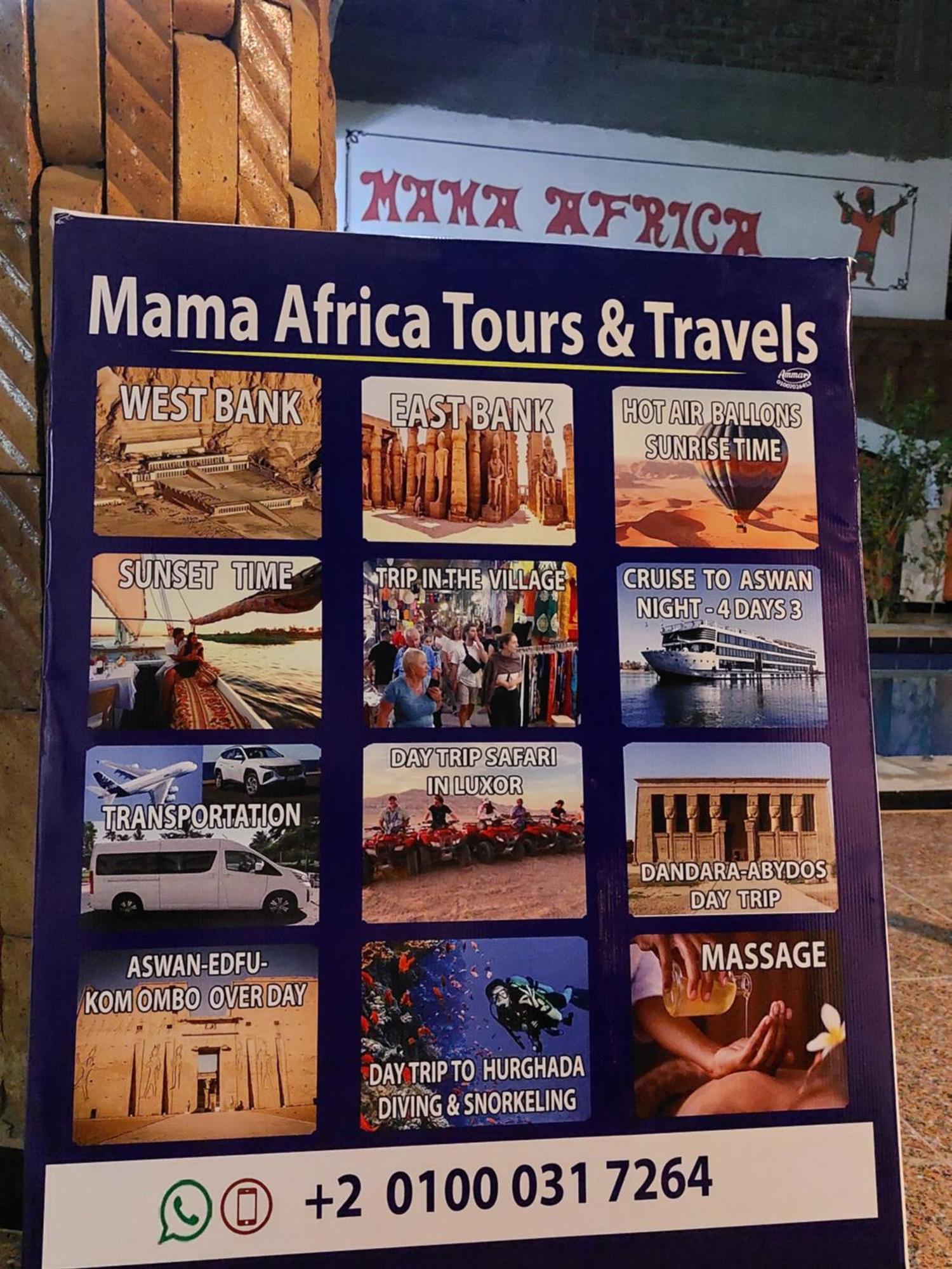 Mama Africa Apts & Studios Luksor Zewnętrze zdjęcie